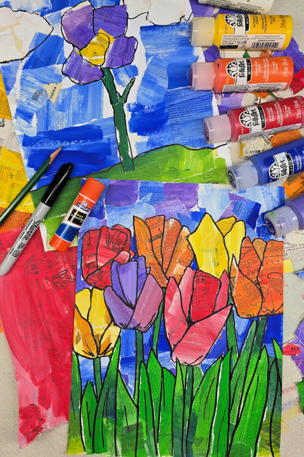 Fun Art Project Activity to Explore Paint Brushes | Kids Activities Blog