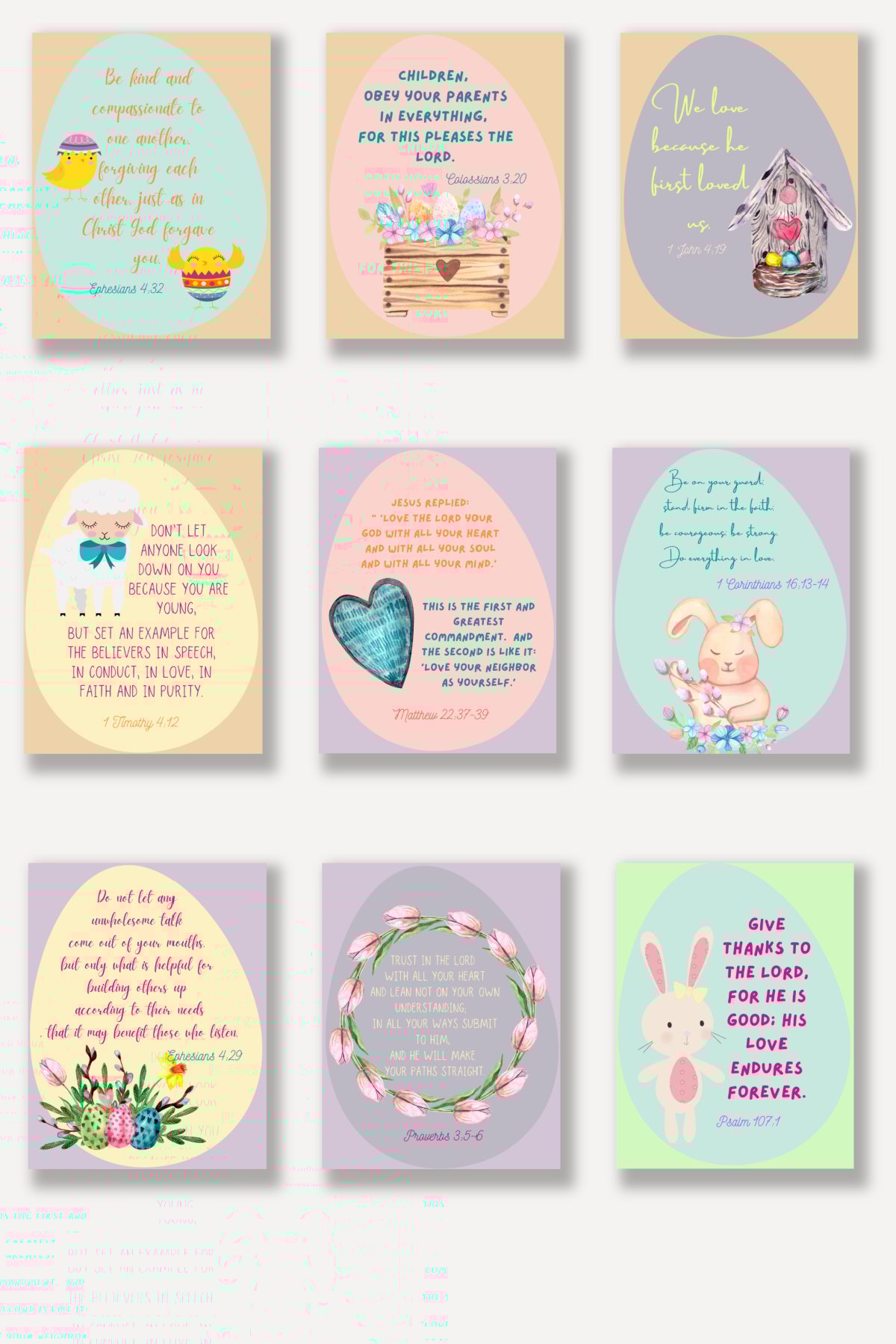 easter-themed-bible-verse-cards-printable-kids-activities-blog for Free Printable Easter Bible Verses Easter-themed Bible Verse Cards Printable Kids Activities Blog for Free Printable Easter Bible Verses