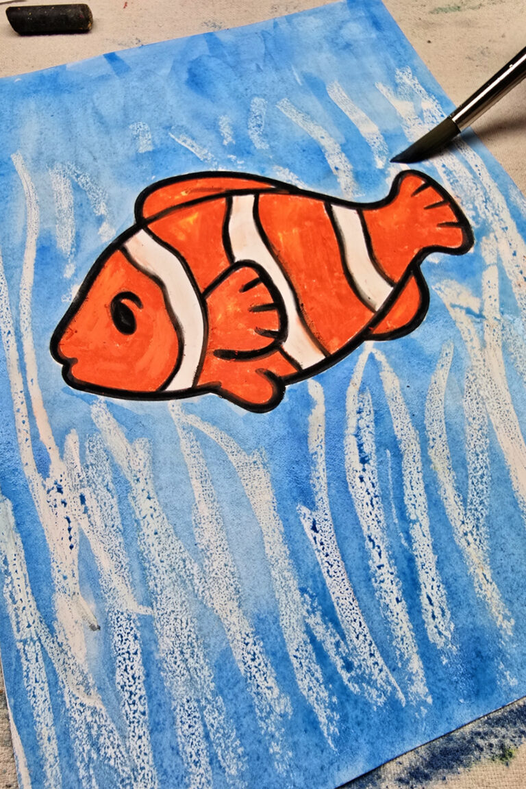 Clownfish Art Project for Kids • Kids Activities Blog