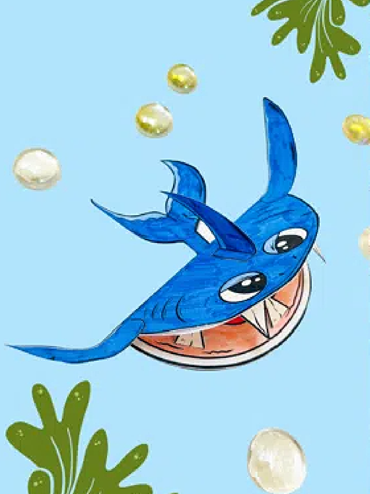Shark Craft- 3D shark from paper printable -Kids Activities Blog