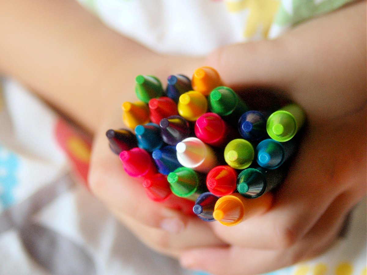 Twistable Crayons- Step 1- gather your crayons- kids activities blog