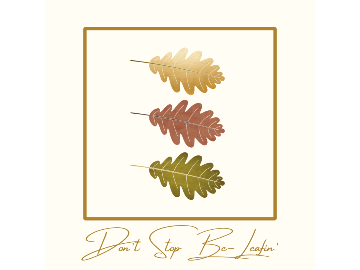 Printable Posters- Fall colored leaves with text printed pdf file- Kids Activities Blog