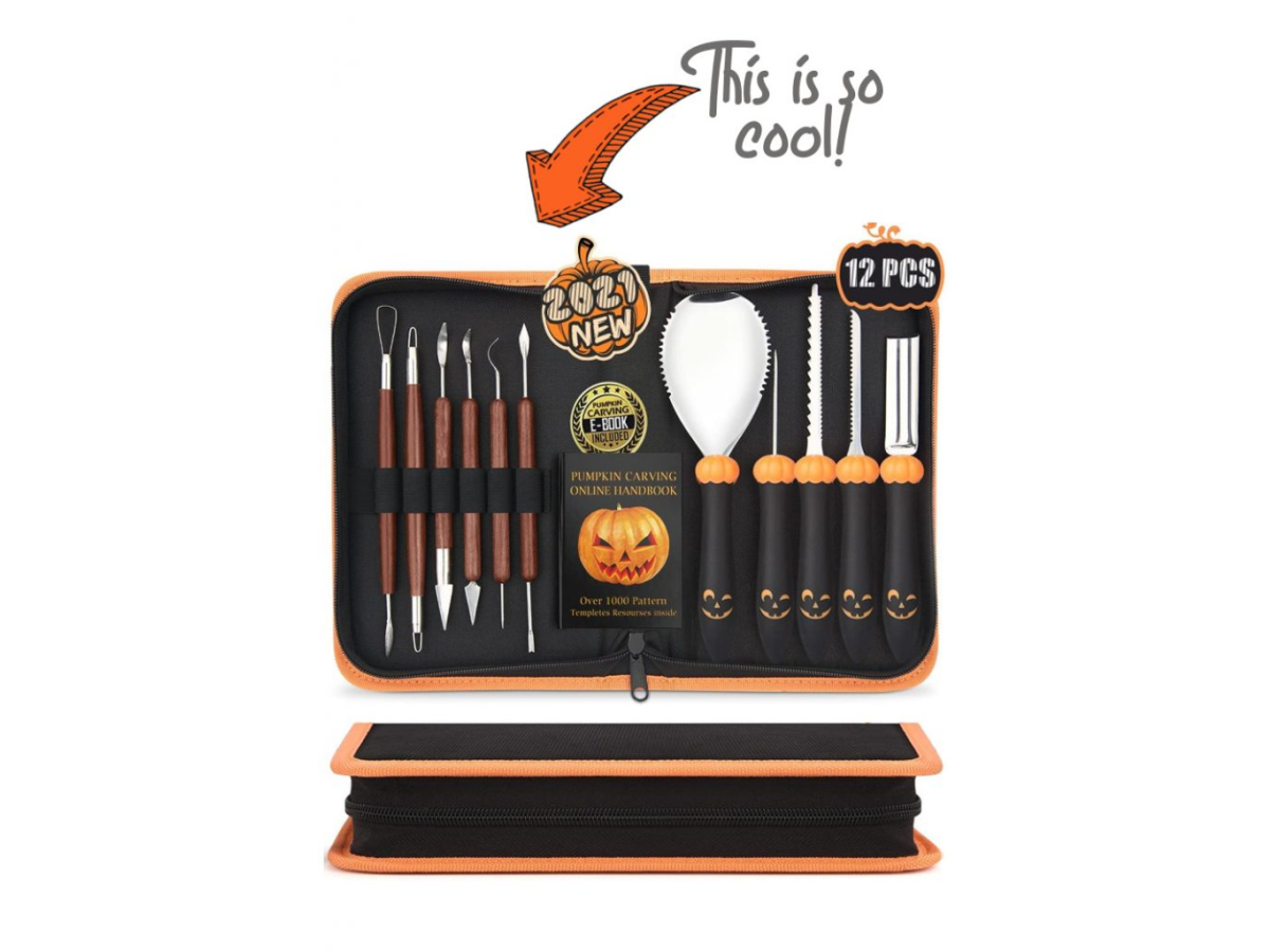 Pumpkin Carve Kit- text and full kit in case- kids activities blog