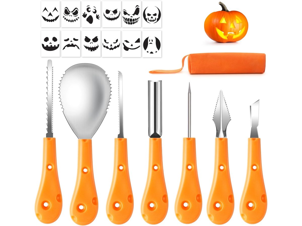 Pumpkin Carve Kit- Tools and templates-Kids Activities Blog