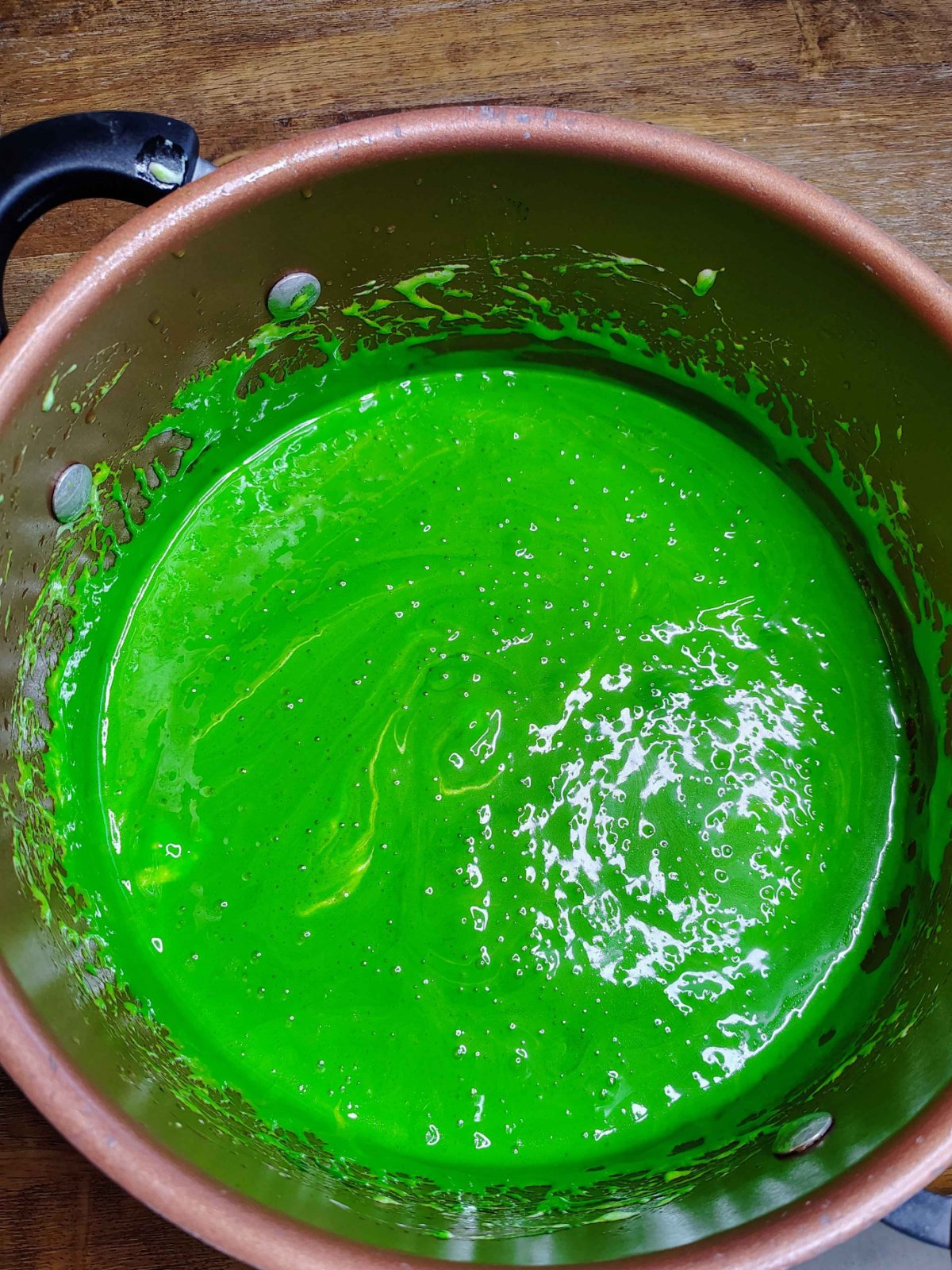 Christmas Treats- green goo in a pot- kids activities blog