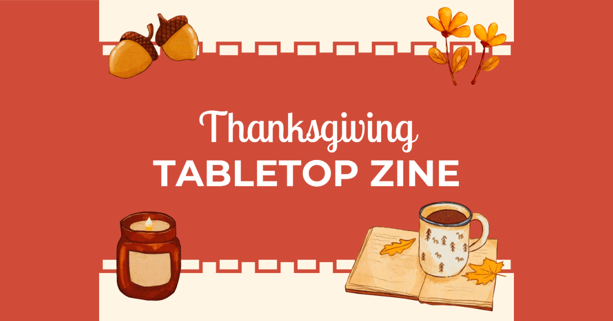 Free Printable Thanksgiving Zine