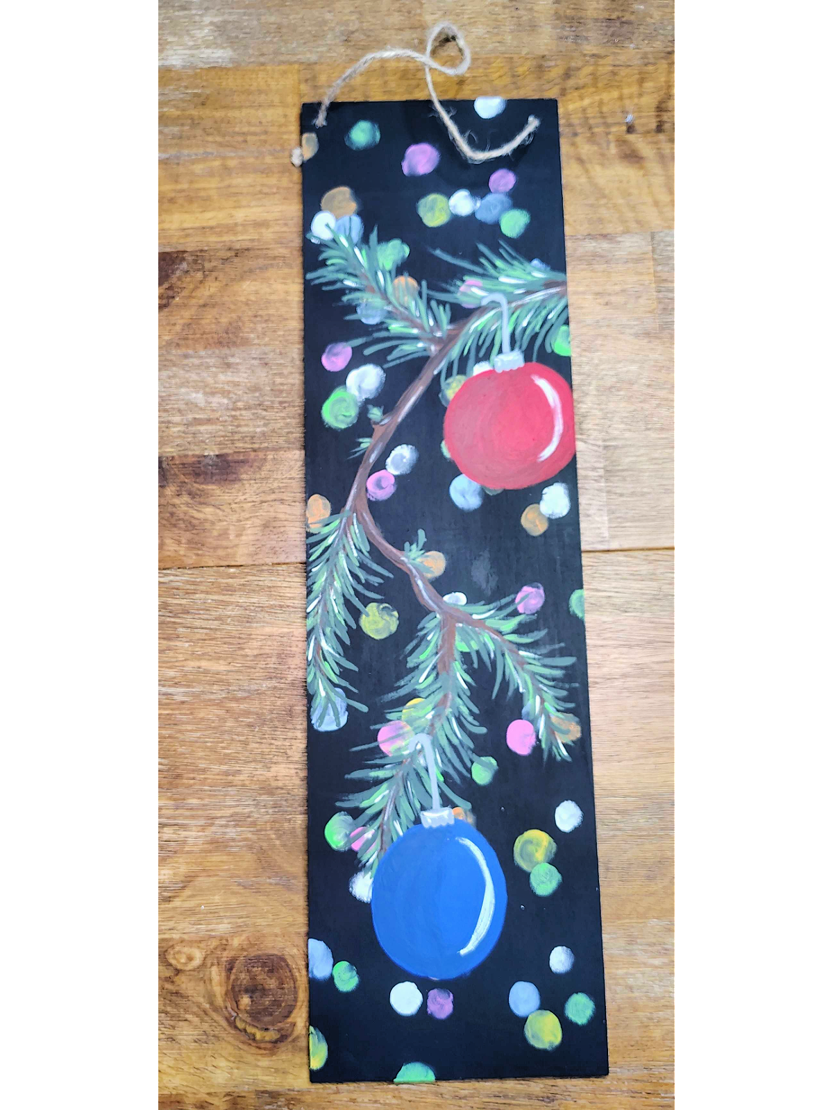 Ornament Painting- Step 9 - Details added to ornaments- Kids Activities Blog