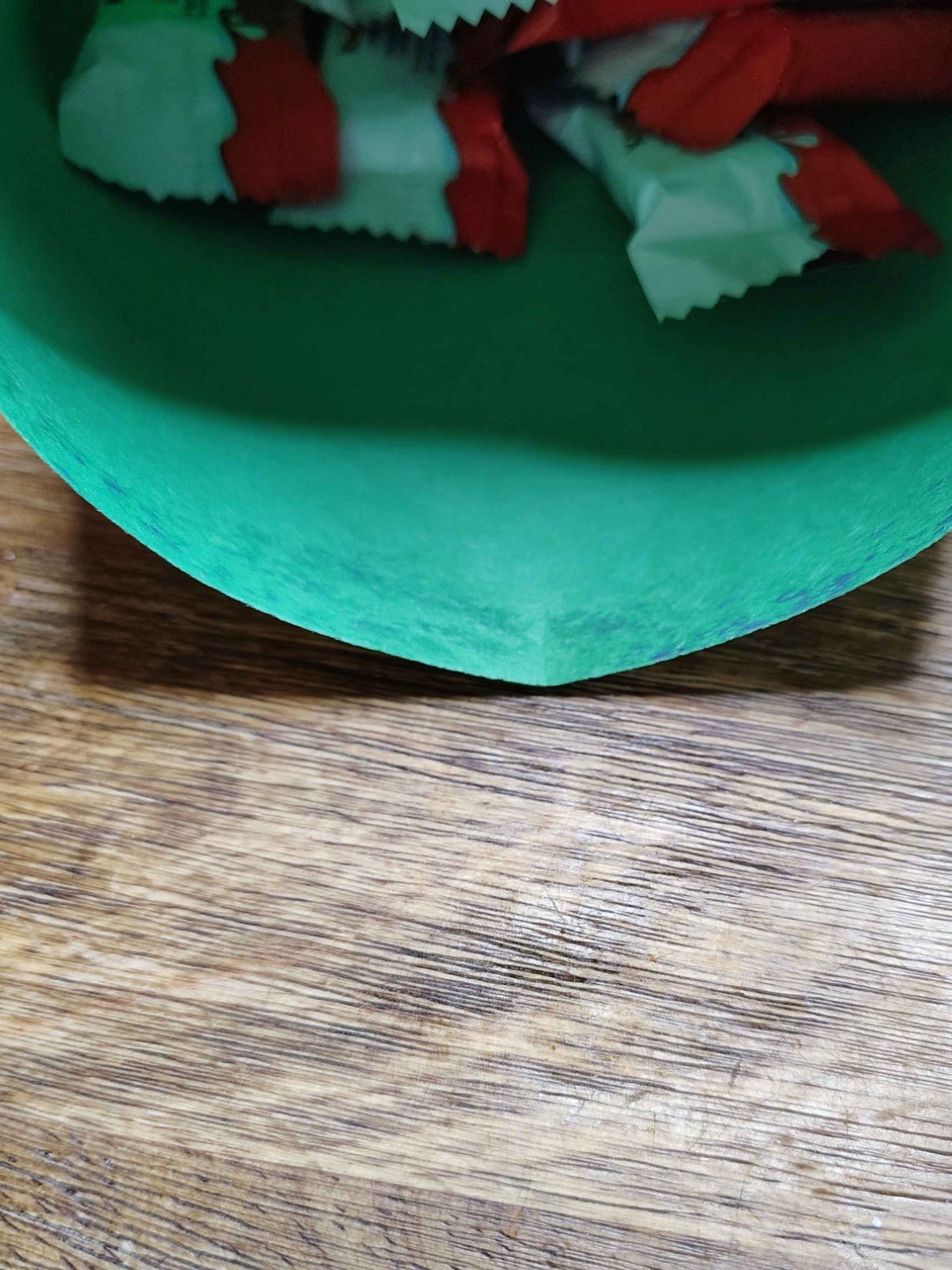 Christmas Tree Treat Bags- Step 5- Fill with candy- Kids Activities Blog