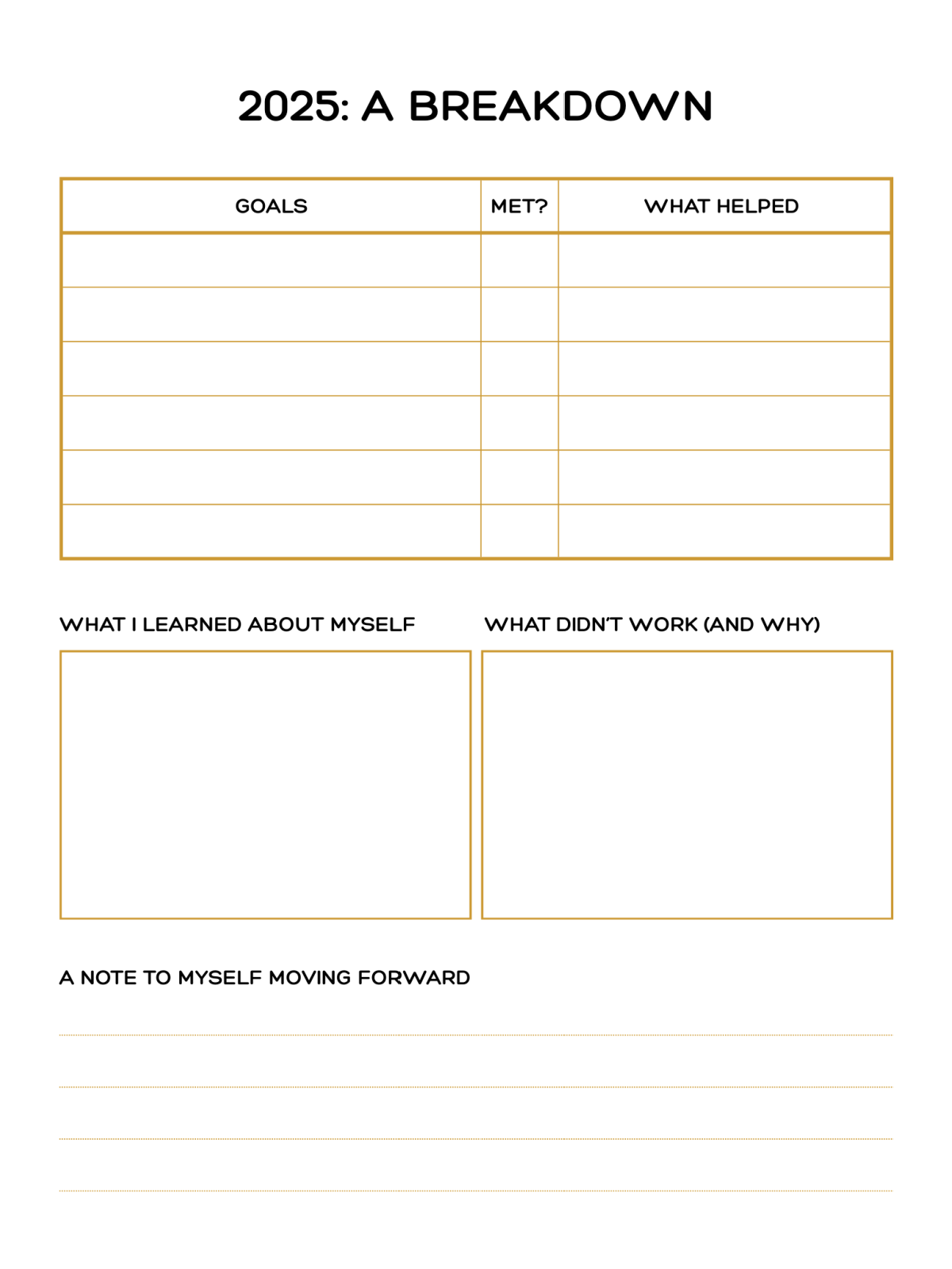 New Years Printables- blanks and boxes with text -Kids Activities Blog