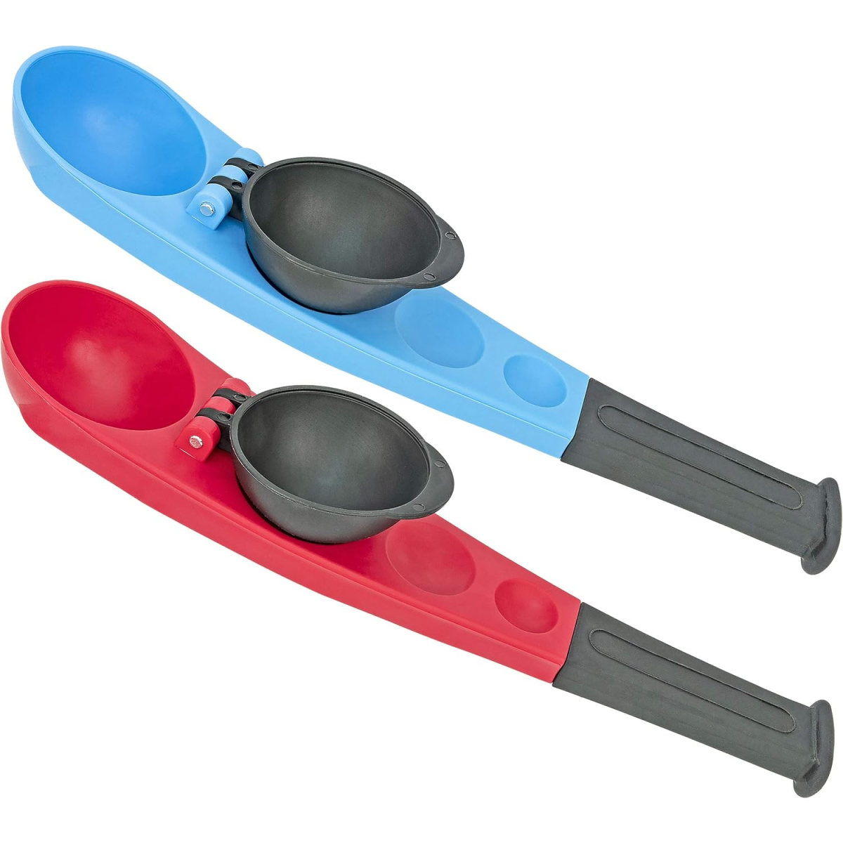 Snow Toys - blue and red ball paddles - Kids Activities Blog