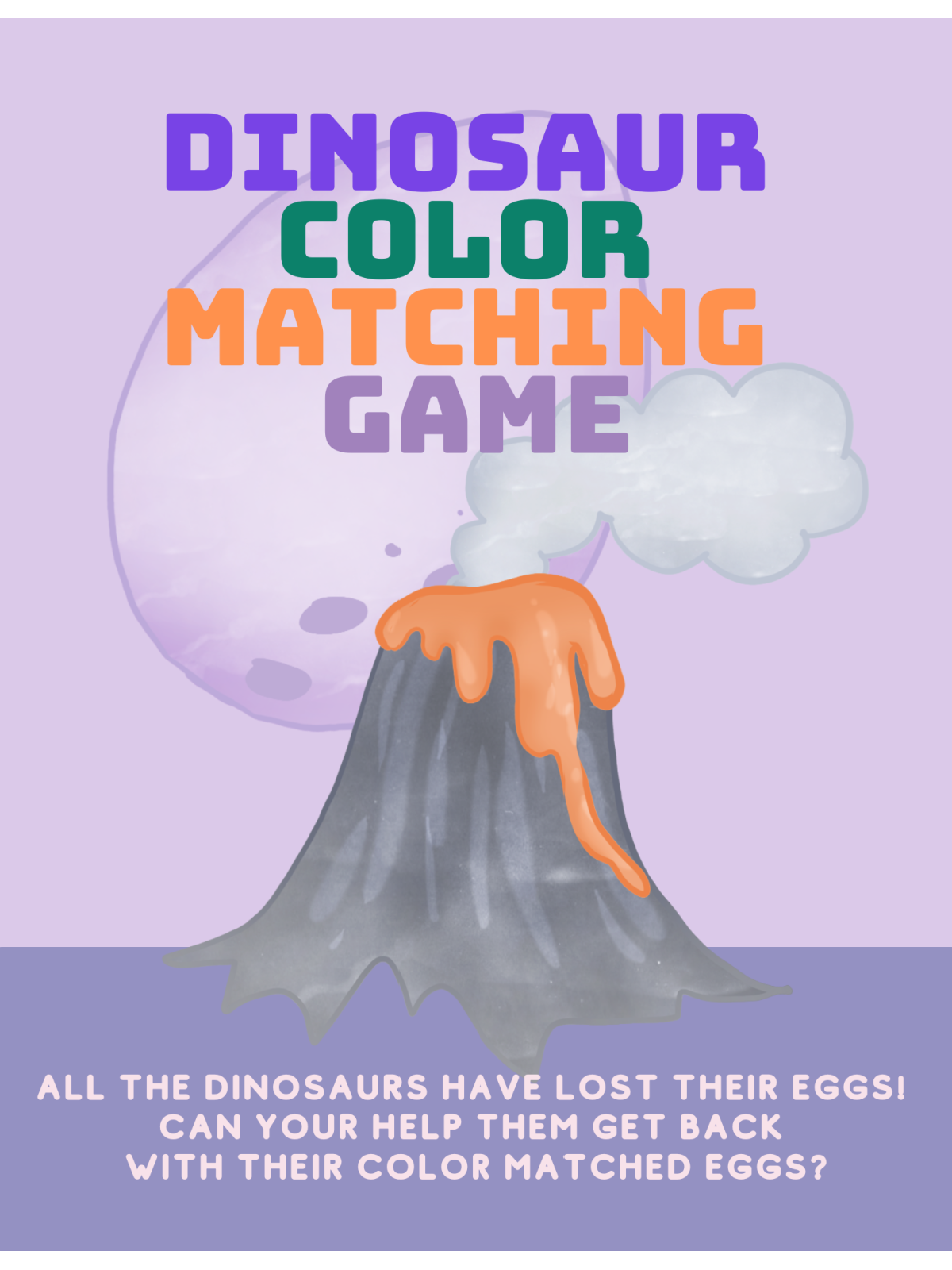 Dinosaur Matching Game- - Kids Activities Blog