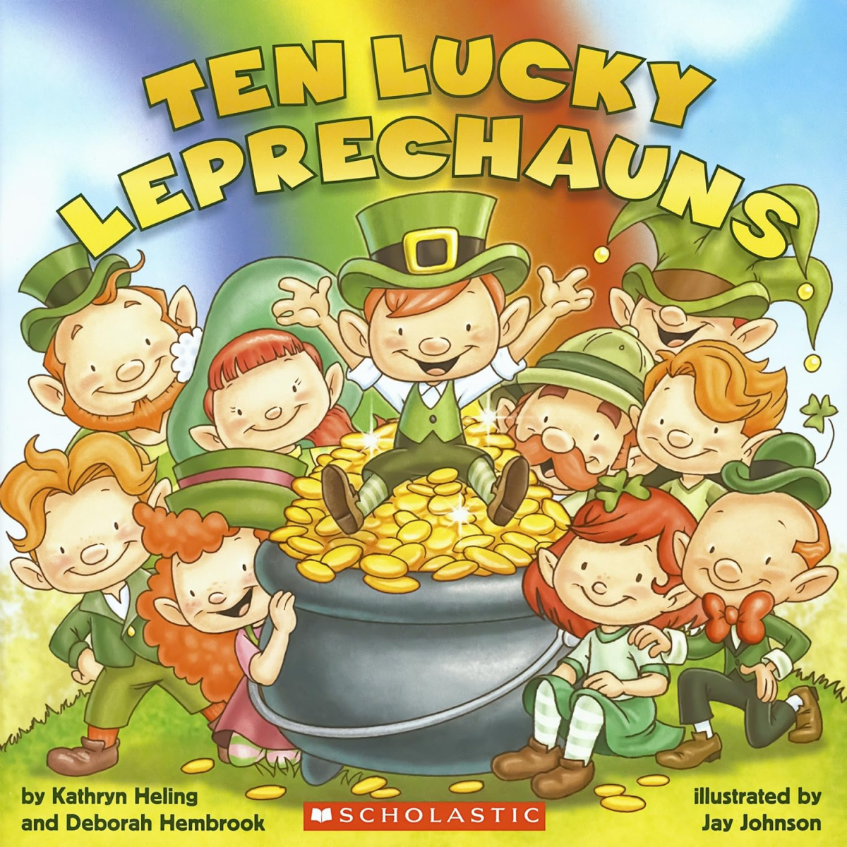 St. Patrick's Day Books- Ten lucky leprechauns book - Kids Activities Blog