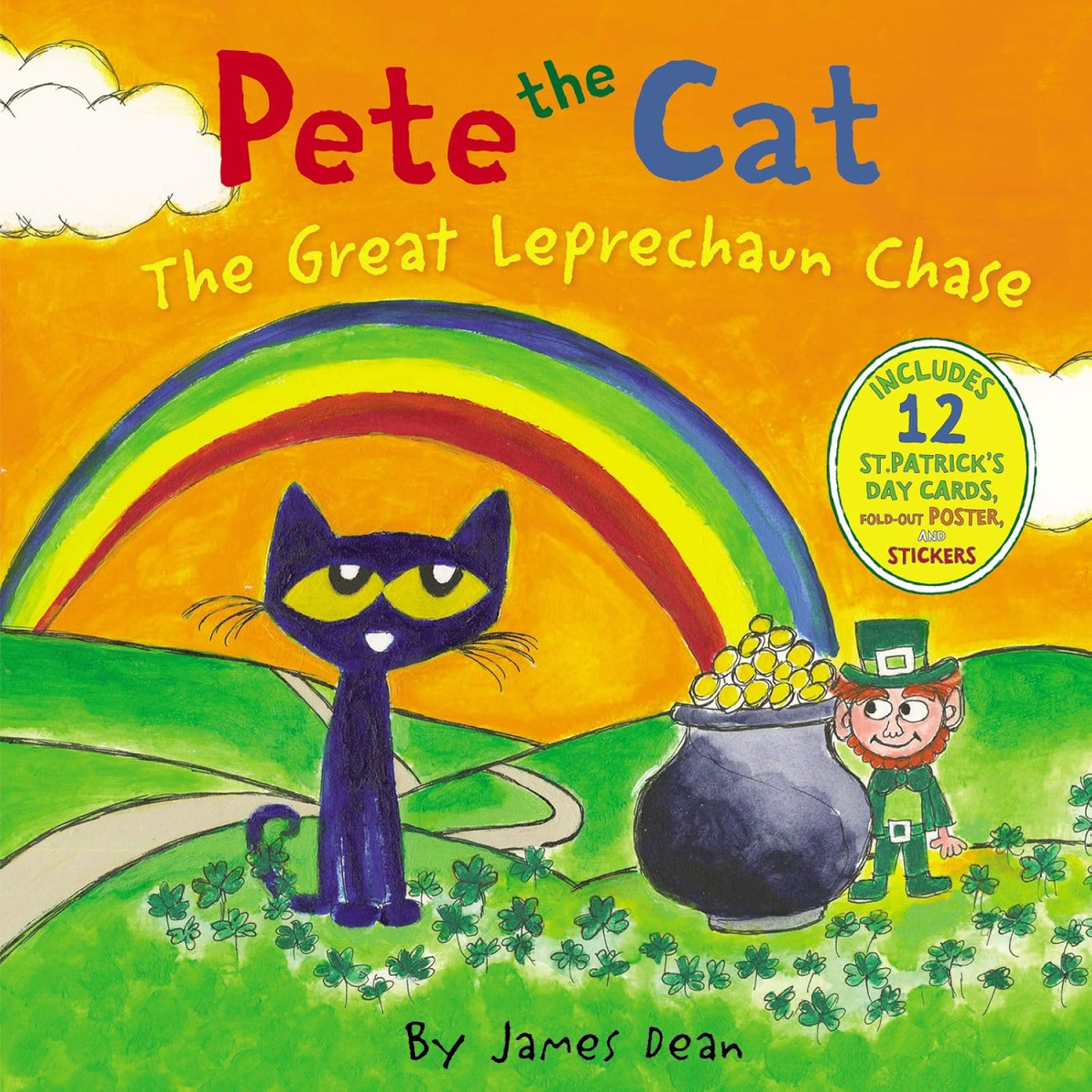 St. Patrick's Day Books- Pere the cat the great leprechaun chase book - Kids Activities Blog
