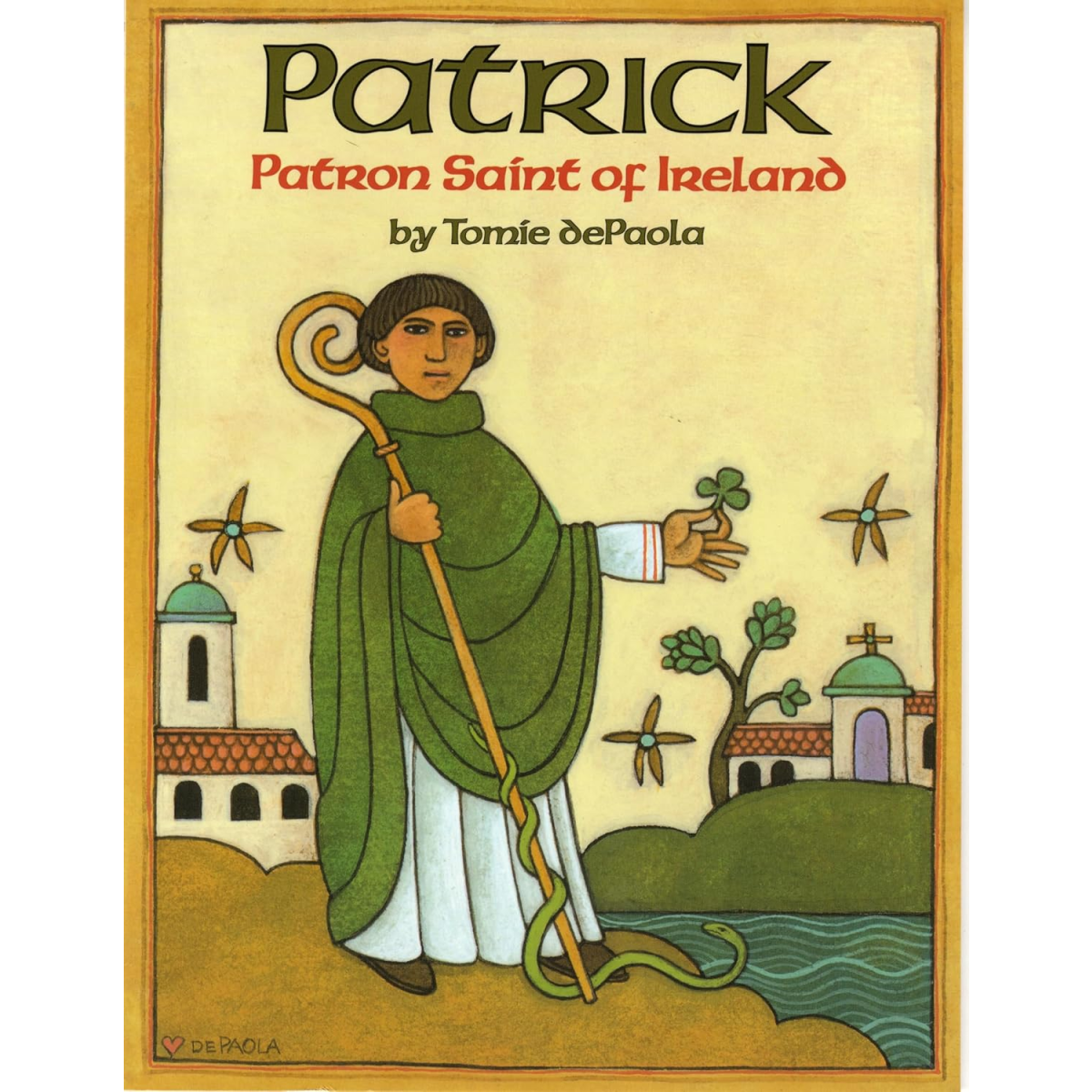 St. Patrick's Day Books- Patrick: patron sain of ireland book - Kids Activities Blog