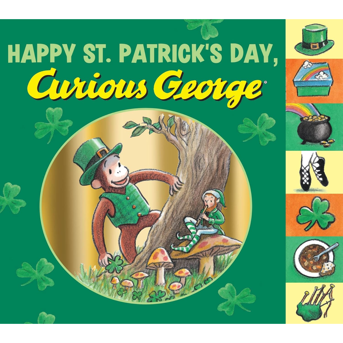 St. Patrick's Day Books- Happy St. Patrick's day curious george - Kids Activities Blog