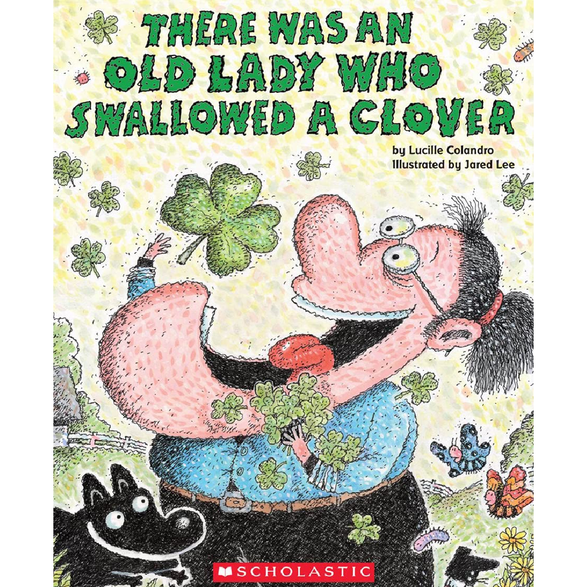 St. Patrick's Day Books- There once was an old lady who swallowed a clove book- Kids Activities Blog