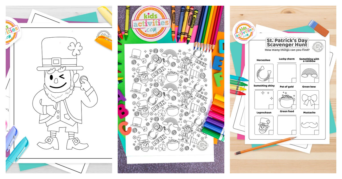 Our Favorite St. Patrick's Day Printables | Kids Activities Blog