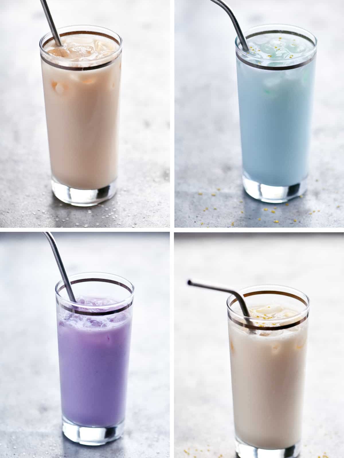 Mother's Day Breakfast Recipes- brown, blue, and purple energy infusion - Kids Activities Blog