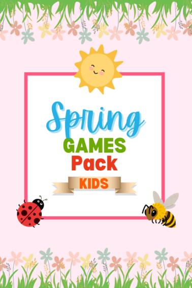 Spring Activity Pages- Kids Activities Blog