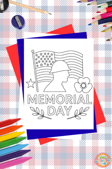 Memorial Day Coloring Page- -Kids Activities Blog