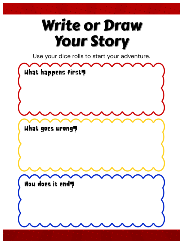 Roll A Story Game For Kids | Kids Activities Blog