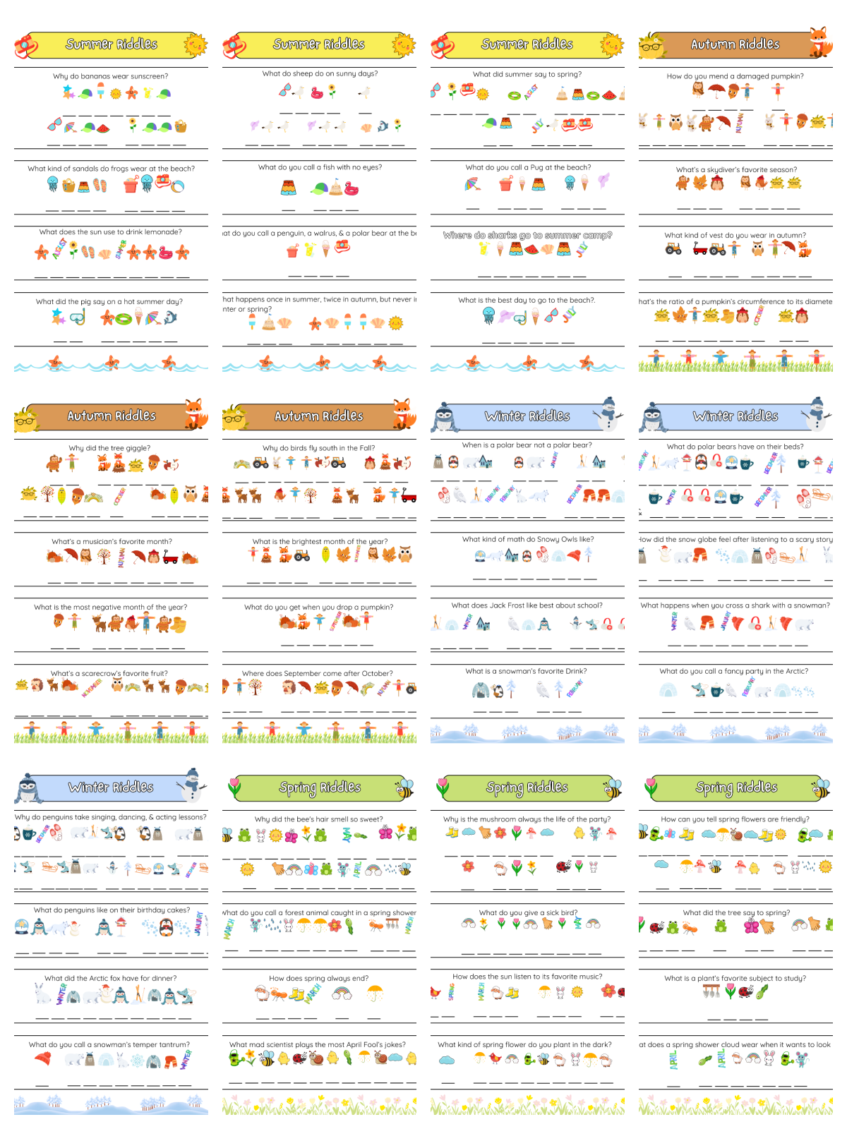 Secret Message Cipher Wheel- 12 worksheets green, orange, yellow, and blue- Kids Activities Blog