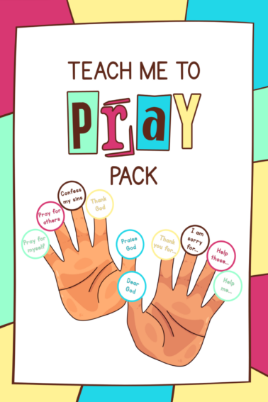 Teach Me To Pray- -Kids Activities Blog