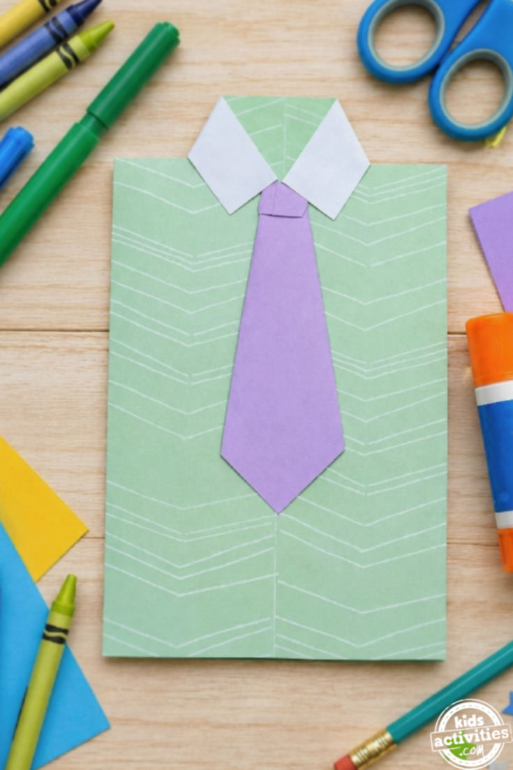 Homemade Father's Day Card- - Kids Activities Blog