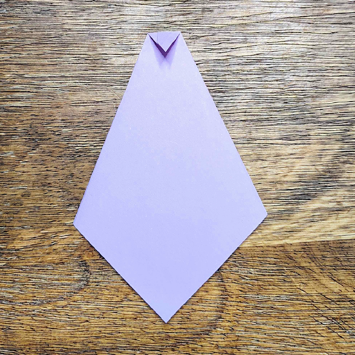 Homemade Father's Day Card- Step 8 - Front folded down - Kids Activities Blog