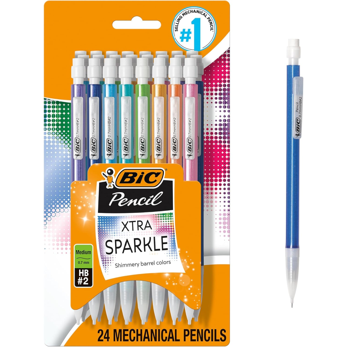 Back To School Supplies- Rainbow colored mechanical pencils -Kids Activities Blog