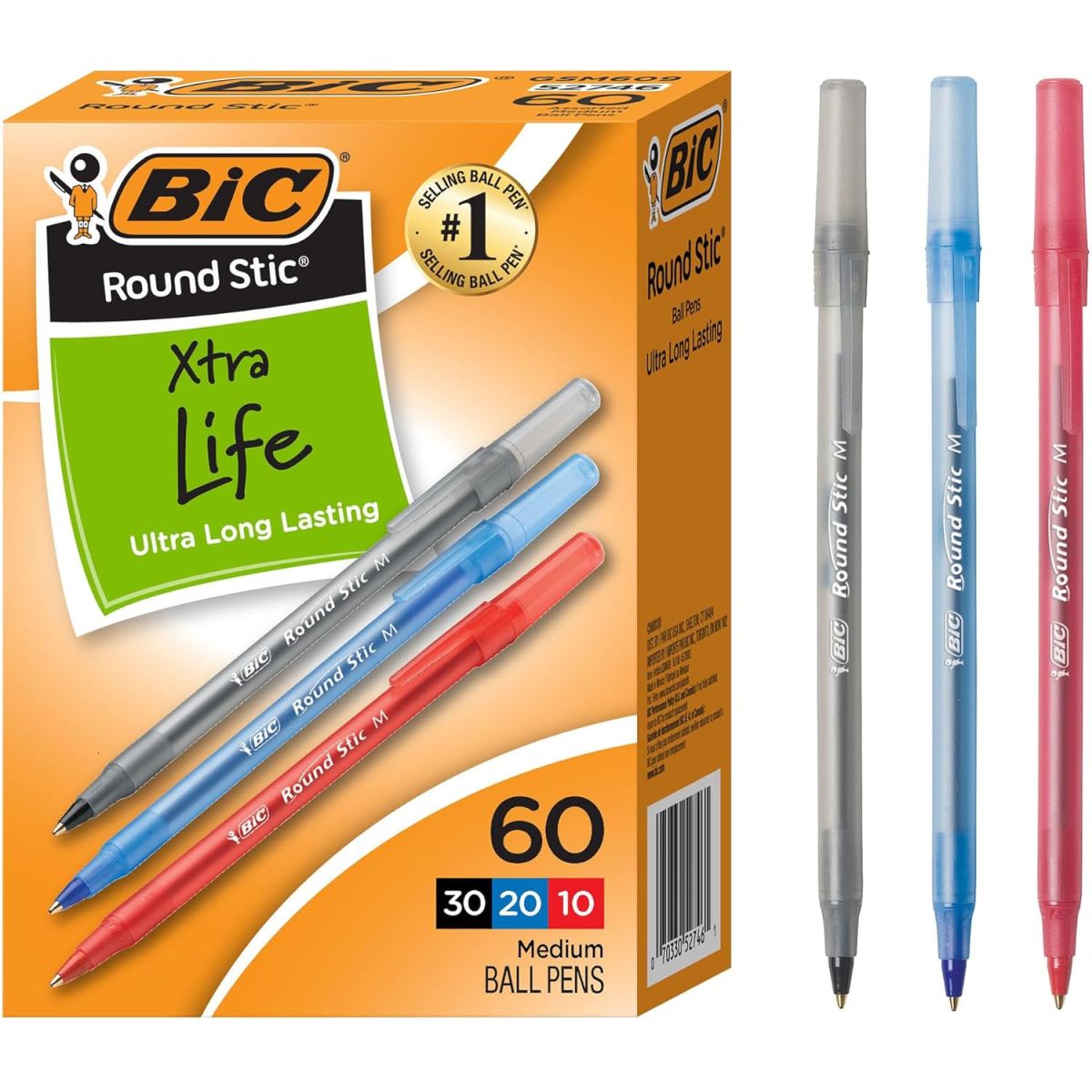 Back To School Supplies- Red, blue, black pens in a box-Kids Activities Blog