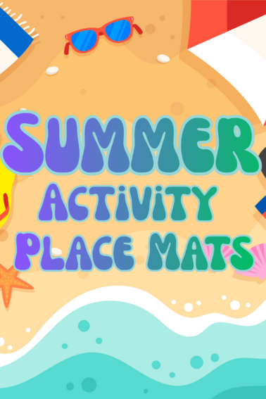 Summer Placemat- -Kids Activities Blog