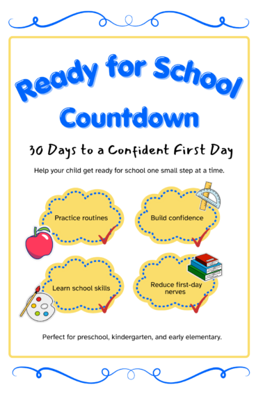 School Countdown- - Kids Activities Blog