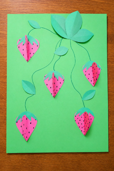 Strawberry Craft- - - Kids Activities Blog