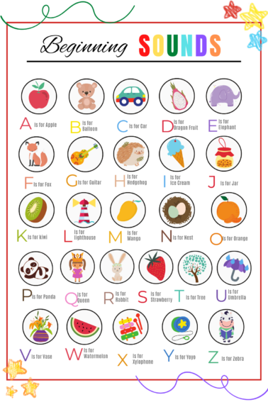 Beginner Sounds- - Kids Activities blog