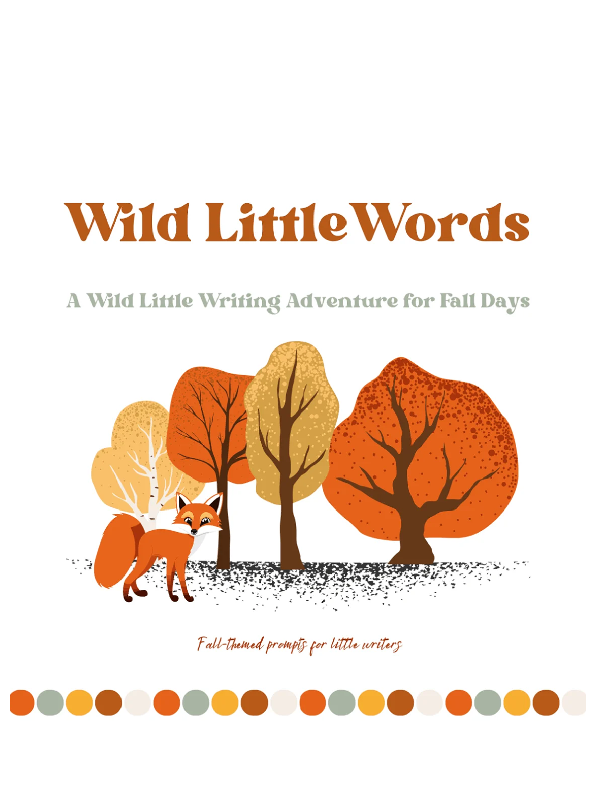 Fun Activities- wild little words with tree and fox - Kids Activities Blog