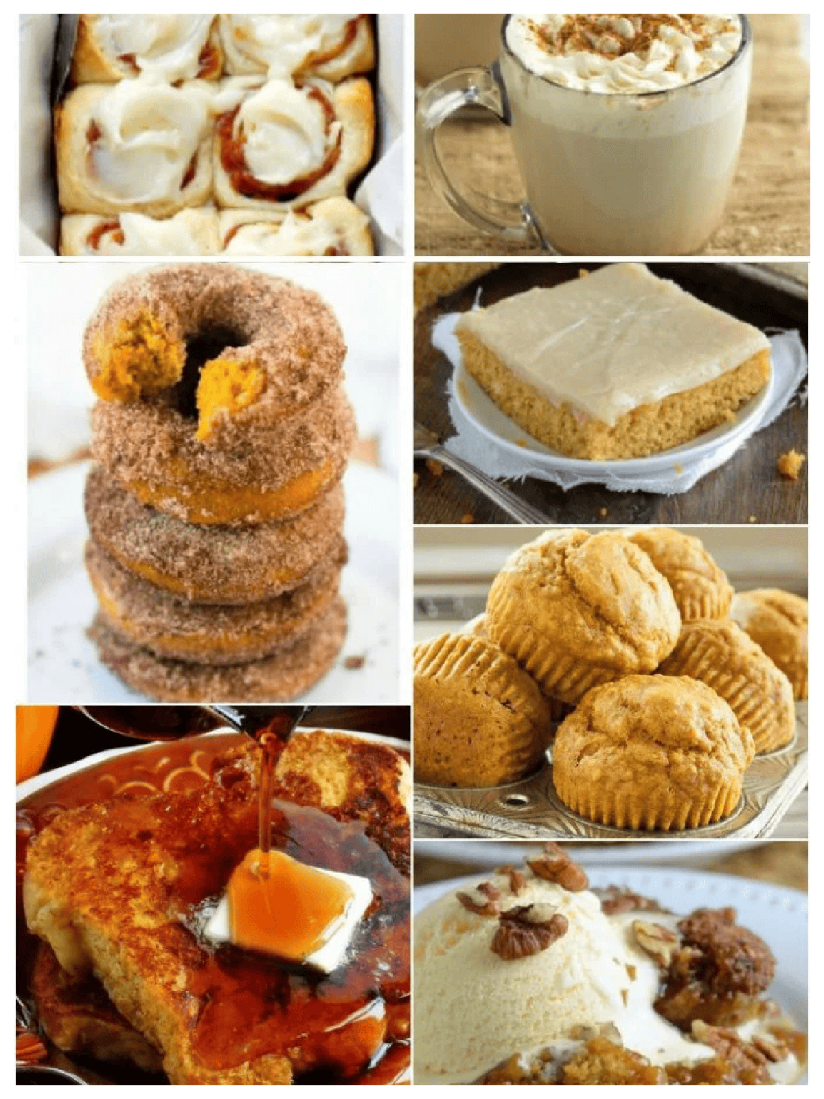 Fun Activities- pumpkin cakes, donuts, breads- Kids Activities Blog