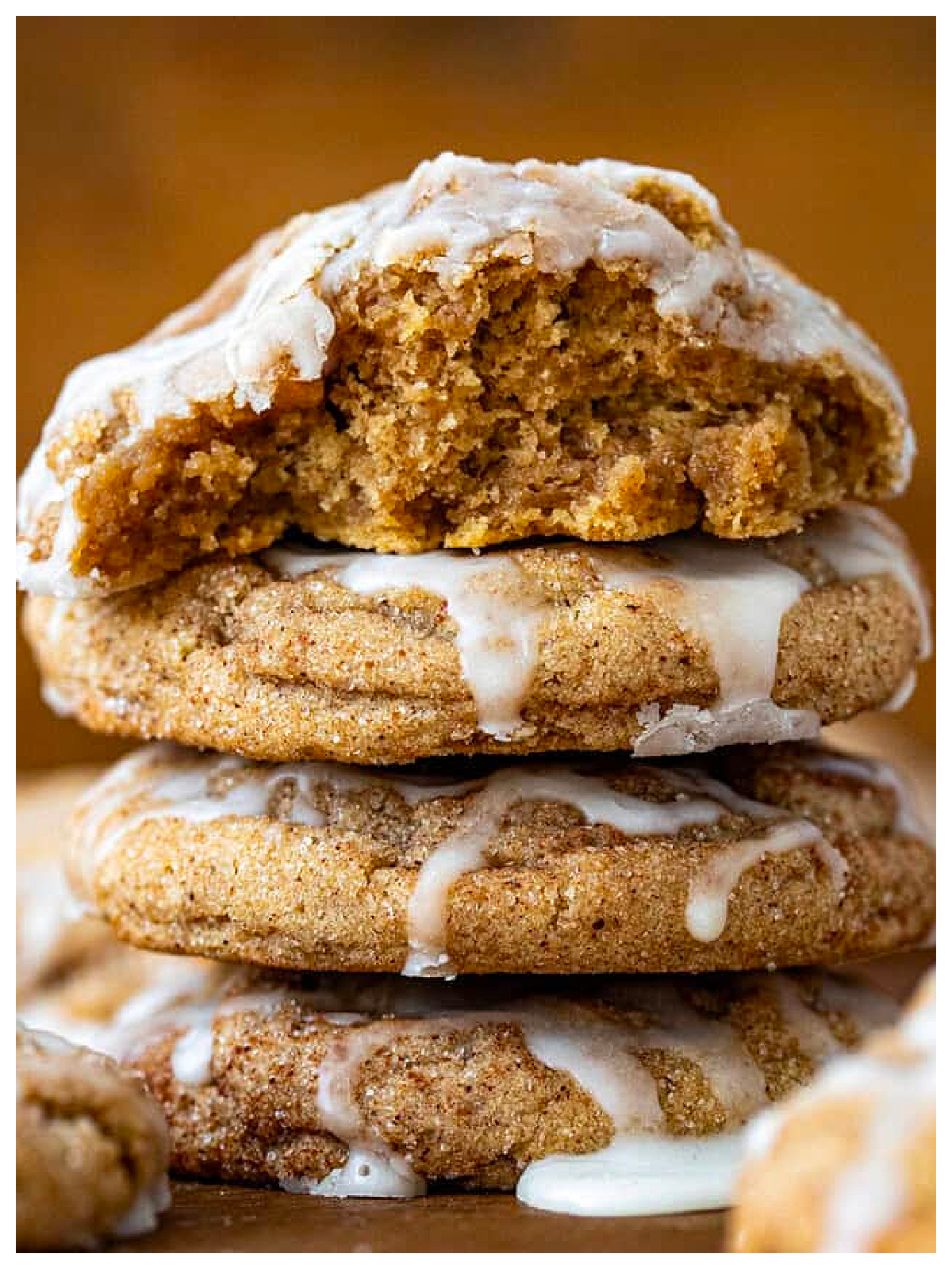 Apple Cider Recipes- cookies with icing on them stacked-Kids Activities Blog