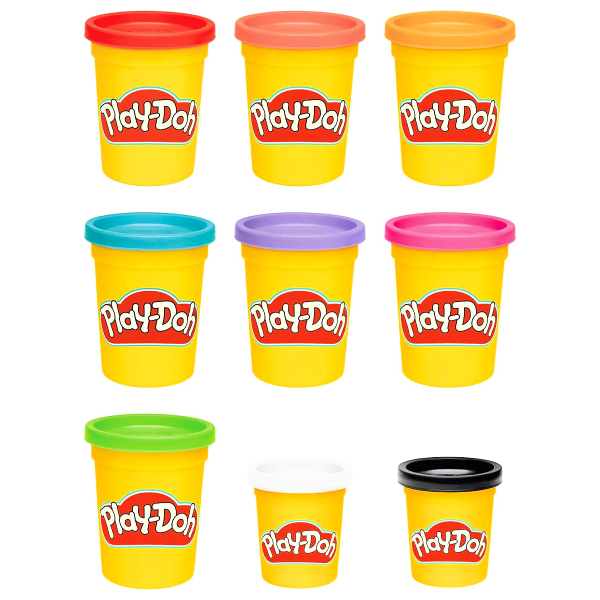 Craft Hacks- multi colored play-doh -Kids Activities Blog