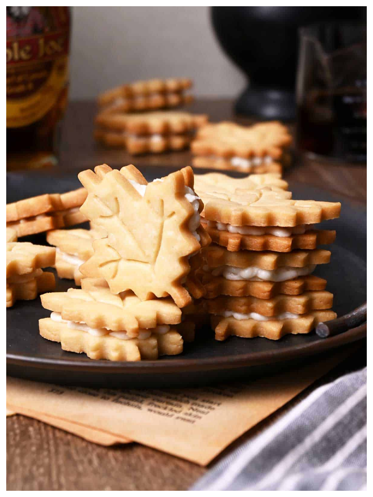 Maple Recipes - maple cookies with cream -Kids Activities Blog