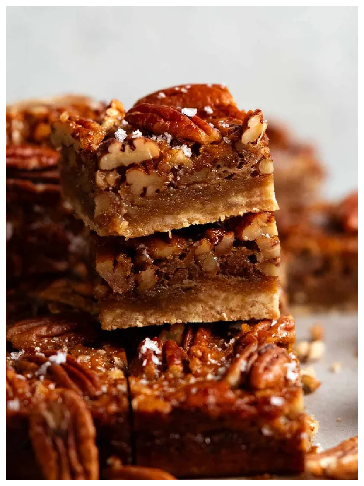 Maple Recipes - squares with pecans and brown filling-Kids Activities Blog